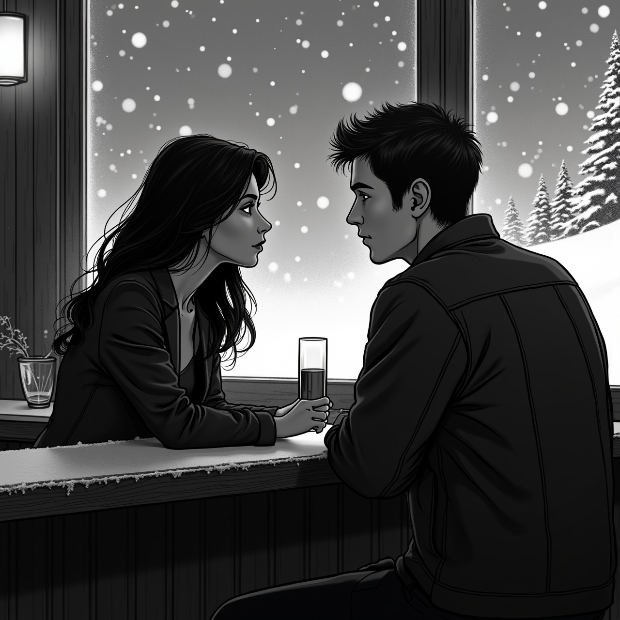 Kar Fırtınasında Tutku